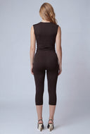 High Waist Skinny Capris