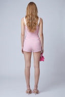 Jayleen Striped Flyaway Top