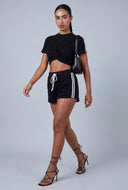 Twist Hem Crop Top