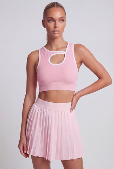 Asymmetrical Keyhole Active Top
