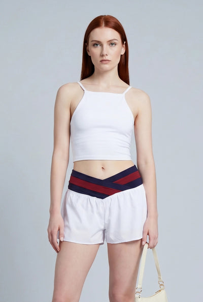 Charleigh Square Neck Crop Cami