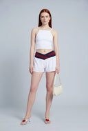 Charleigh Square Neck Crop Cami