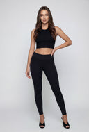 Crop Racerback Tank Top