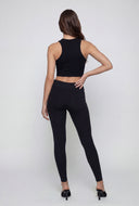 Crop Racerback Tank Top