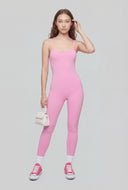 Scoop Neck Sleeveless Catsuit