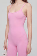 Scoop Neck Sleeveless Catsuit