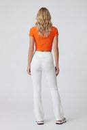 Ribbed Slim Bootcut Active Pants