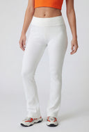 Ribbed Slim Bootcut Active Pants
