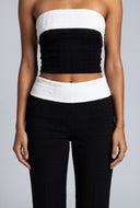 Barbara Contrast Flare Pants