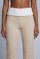 Barbara Contrast Flare Pants