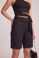 Belted Cargo Shorts