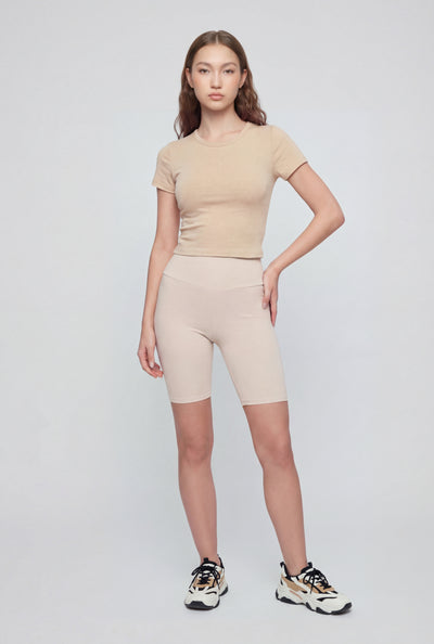 High Waist Biker Shorts