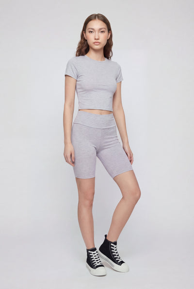 High Waist Biker Shorts