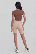 High Waist Biker Shorts