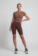 High Waist Biker Shorts