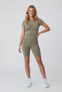 High Waist Biker Shorts