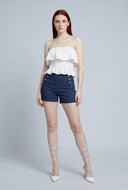 Zip Back Sailor Shorts