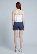 Zip Back Sailor Shorts