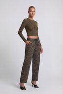 Kamiyah Hunter Camo Fleece Sweatpants