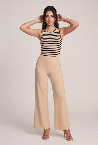 Wide Leg Pull On Pants