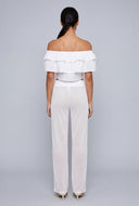 Mesh Wide Leg Pants
