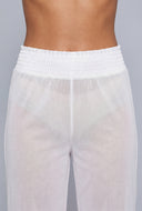 Mesh Wide Leg Pants