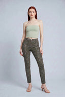 Izabella Acid Wash Cargo Pants