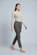Izabella Acid Wash Cargo Pants