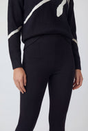 High-Waist Scuba Ankle Dress Pants