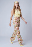 Daleyza Patterned Pants with Head Scarf