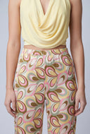 Daleyza Patterned Pants with Head Scarf