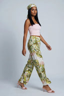 Daleyza Patterned Pants with Head Scarf