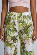 Daleyza Patterned Pants with Head Scarf