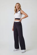 Spoiled Contrast Double Waistband Pants