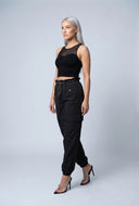 Everleigh Paper Bag Waist Joggers