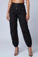 Everleigh Paper Bag Waist Joggers