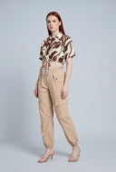 Everleigh Paper Bag Waist Joggers