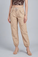 Everleigh Paper Bag Waist Joggers