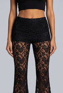 Lace Flare Pants