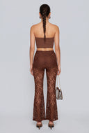 Lace Flare Pants