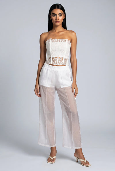 Lilly Organza Side Stripe Pants