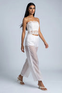 Lilly Organza Side Stripe Pants