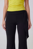 Kathryn Tie Waist Flare-Leg Pants