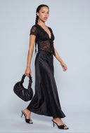 Satin Maxi Skirt
