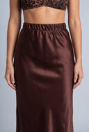 Satin Maxi Skirt