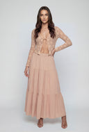 Alessia Maxi Tiered Skirt