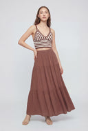 Alessia Maxi Tiered Skirt