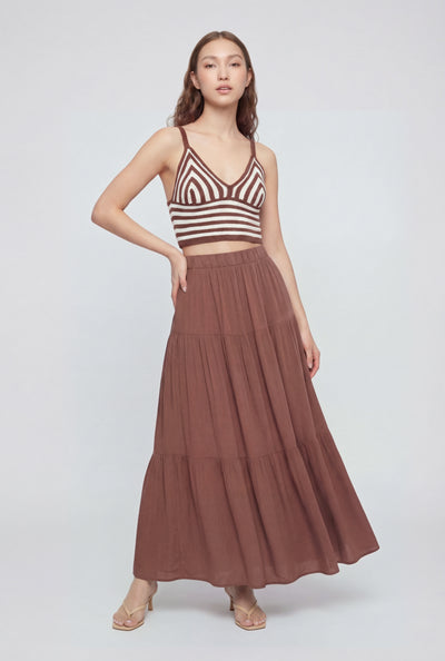 Alessia Maxi Tiered Skirt