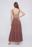 Alessia Maxi Tiered Skirt
