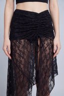Asymmetrical Lace Skirt
